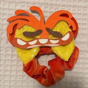 Inside Out Costume- Anxiety Hair Scrunchie